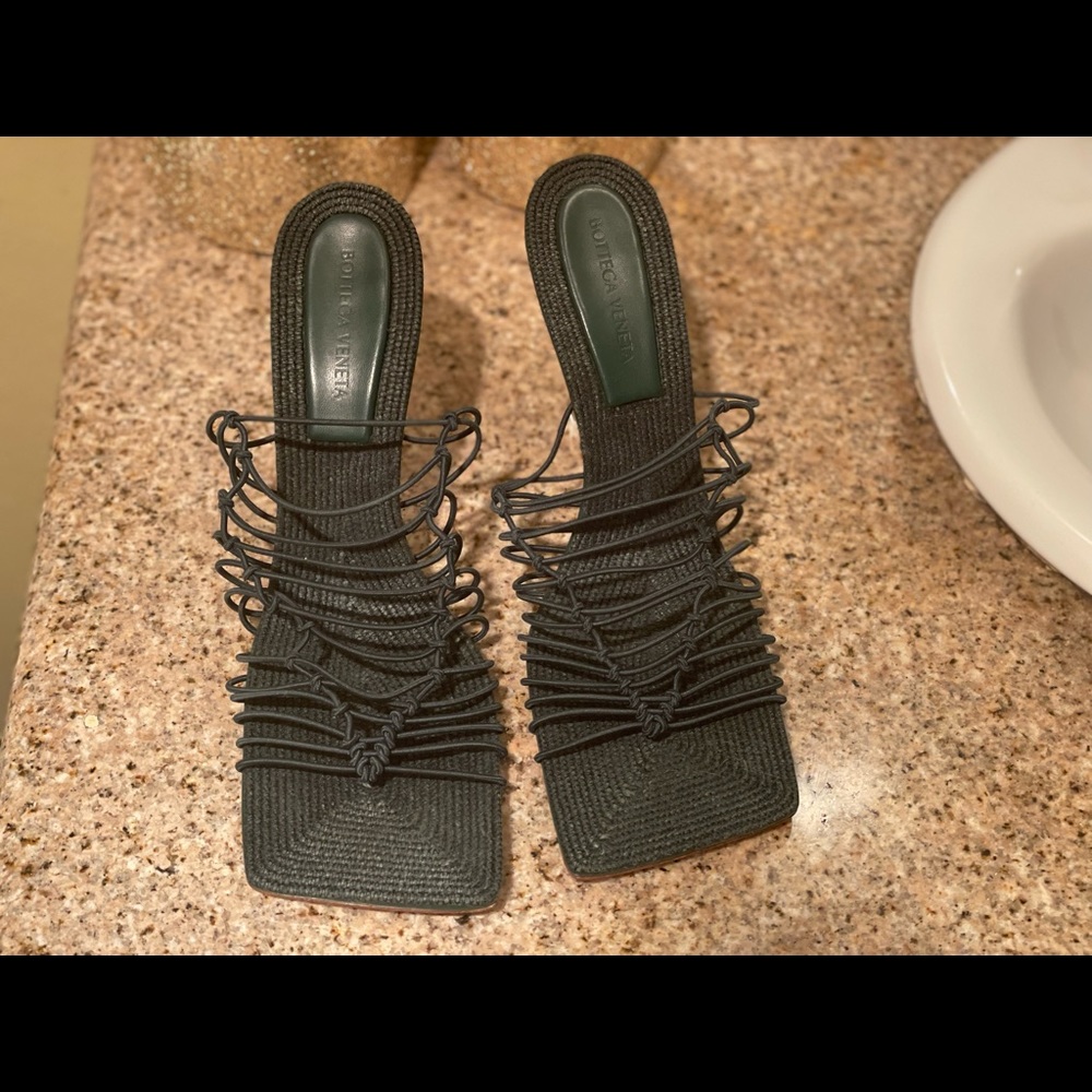 Bottega Veneta Stretch Sandals Size 12/42